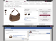 Customers on the new Handbags.com website can recommend and share items with friends to invite advice and opinions.
